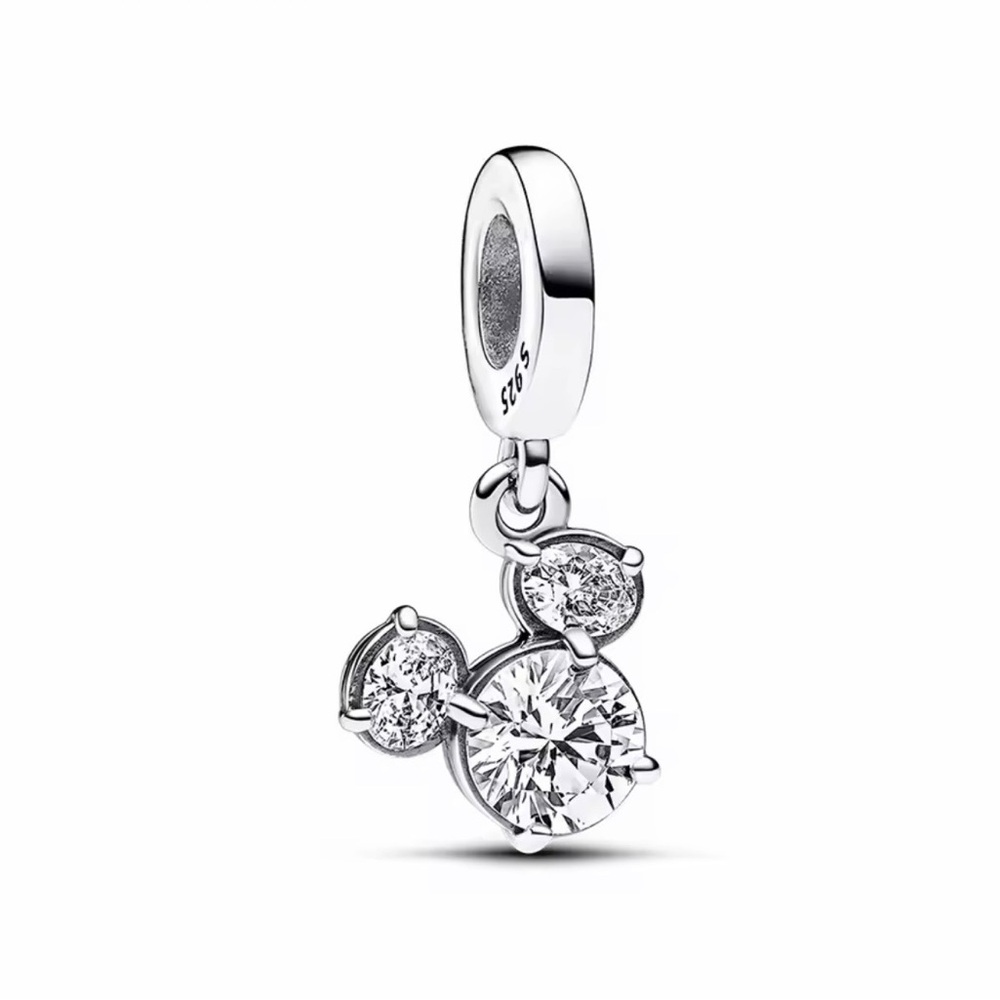 New Mickey Mouse Head Silhouette Charm